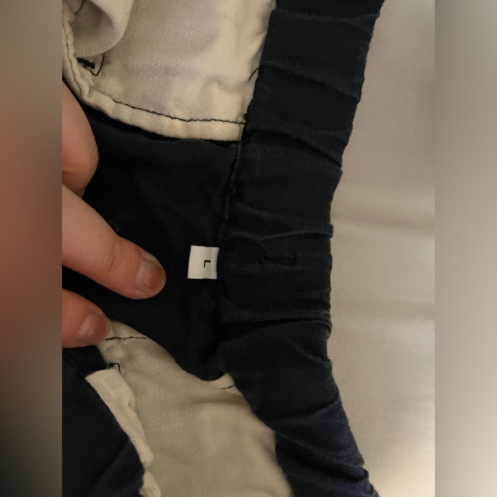 MUJI wide leg pants